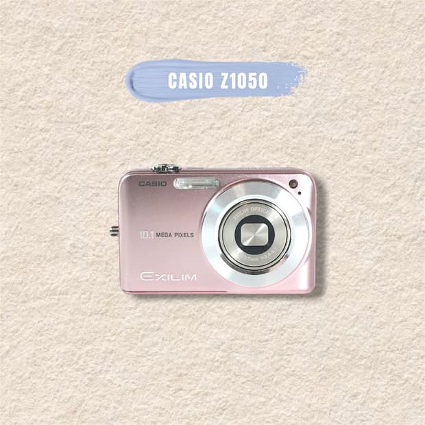 (은채 디카!🫧) 카시오 엑슬림 Z1050 디카/디지털카메라