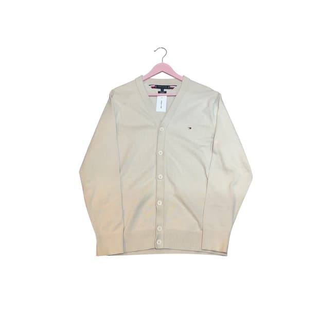 타미힐피거 캐시미어 가디건 XL