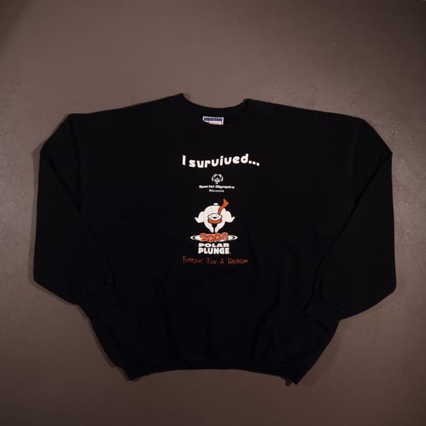 90s 헤인즈 스웻셔츠