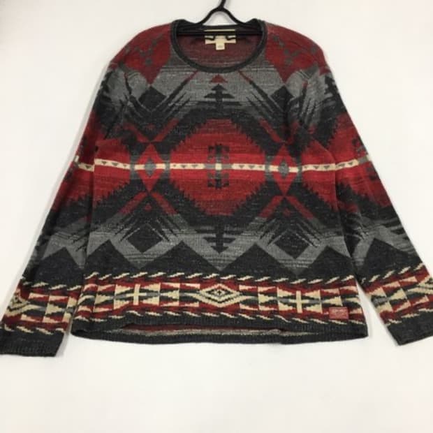 Denim & supply Aztec 코튼 니트 95