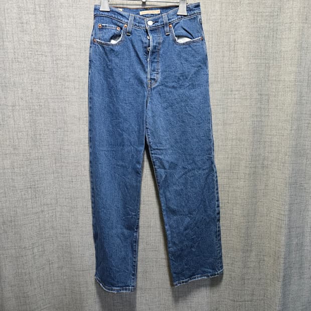 리바이스 프리미엄 데님 청바지 버튼플라이 