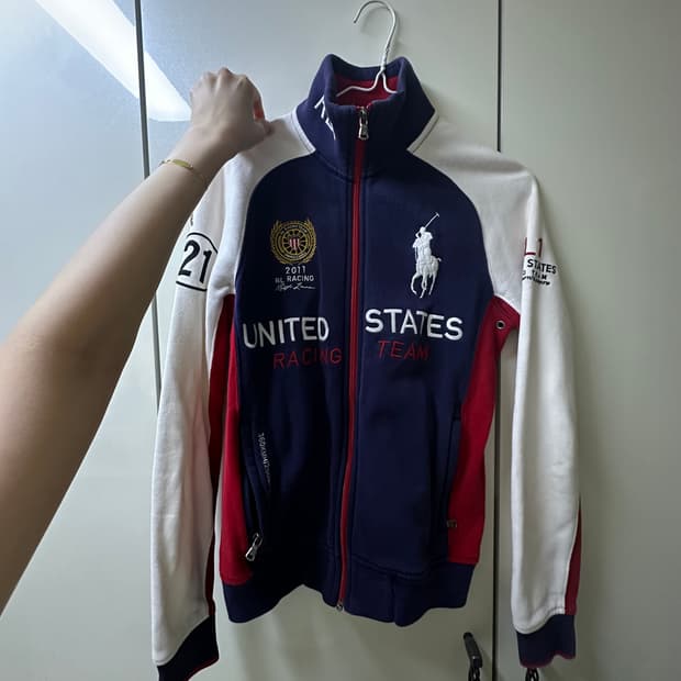 폴로 레이싱 집업
