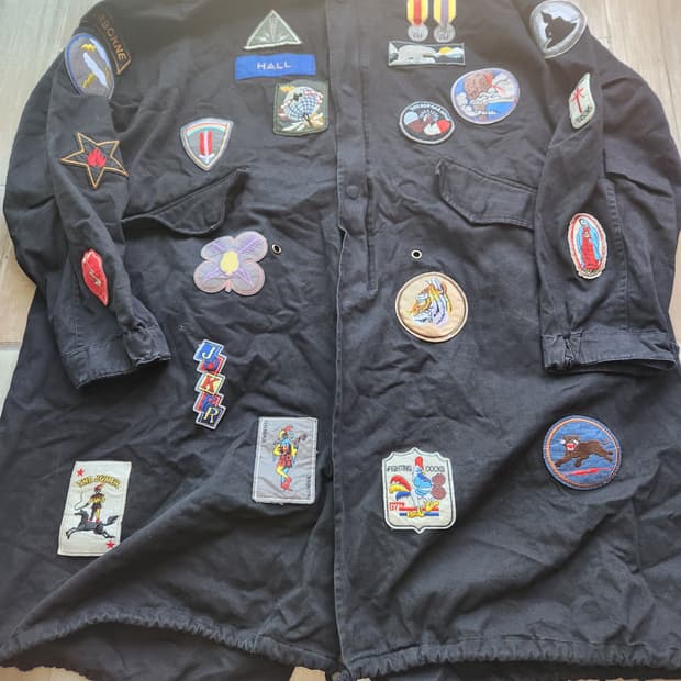 M65 피쉬테일 개파카 커스텀 야상 자켓 F