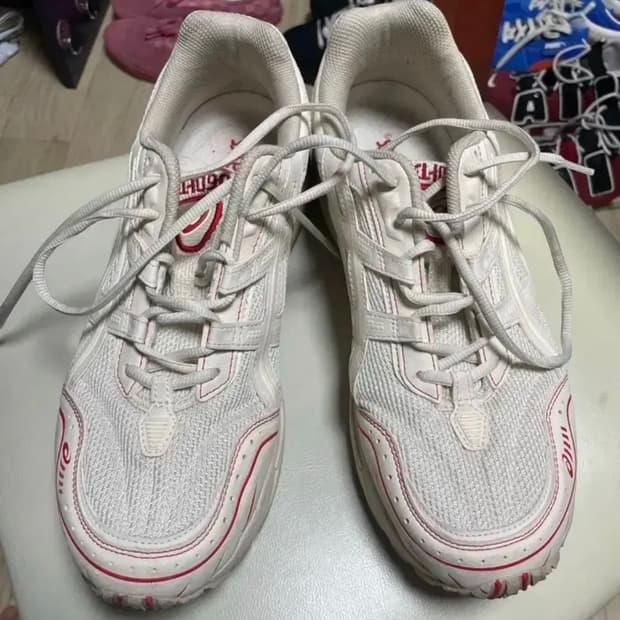 아식스 젤 1090 레드라인 화이트 290