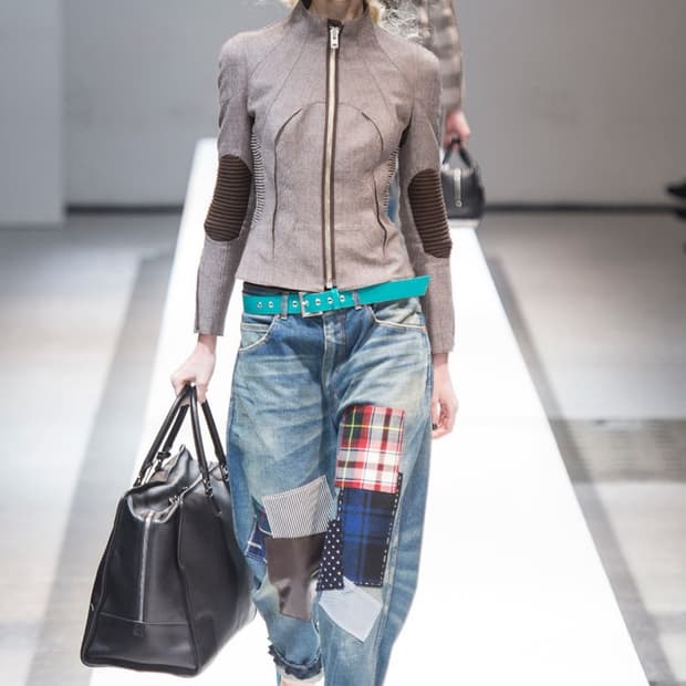 준야와타나베 13AW 컬렉션 에나멜 벨트