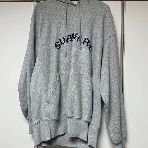[L] 빈티지 90s subware 서브웨어 로고 후드티