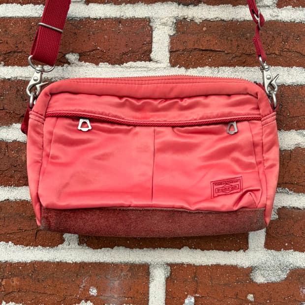 요시다 포터 Porter orange red shoulder bag