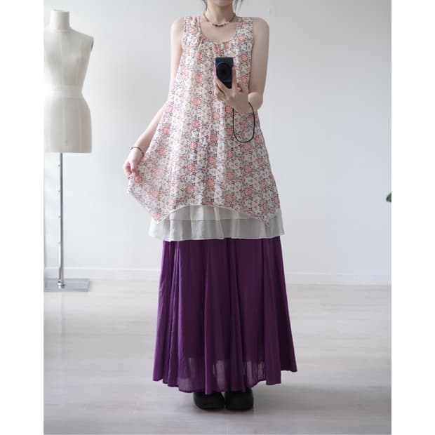 CUTIE BLONDE antique floral dress