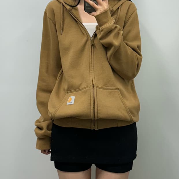 칼하트 써멀 된장 후드집업