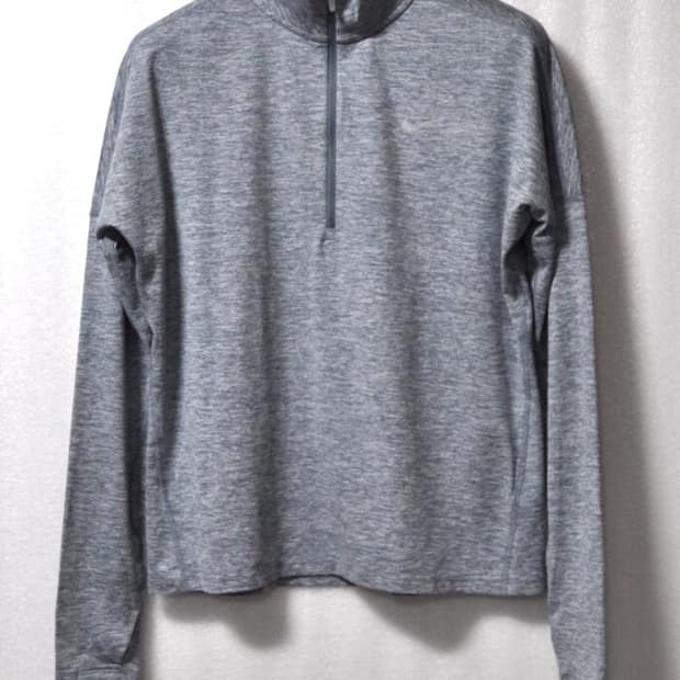 나이키/여성기능성하프집업긴팔티셔츠(사이즈66)