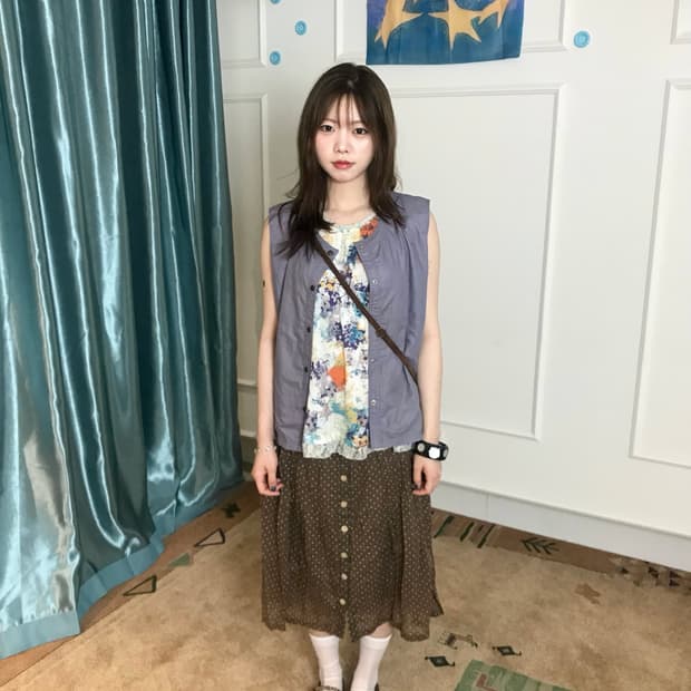 내추럴한 컬러 조합이 포근한  모리걸 감성 코디셋𖧧𓂃˖₊🫧