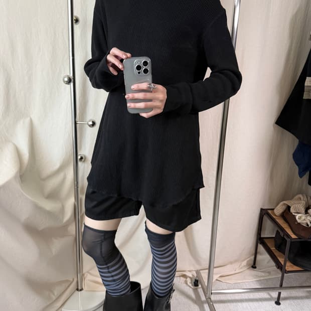 Lad Musician 라드뮤지션 와플 니트