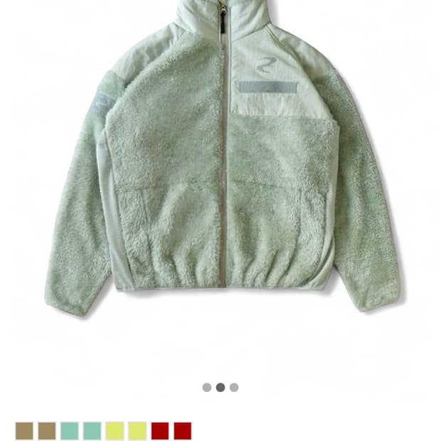 왓츠더유즈 팀유즈 후리스 아이스블루 M