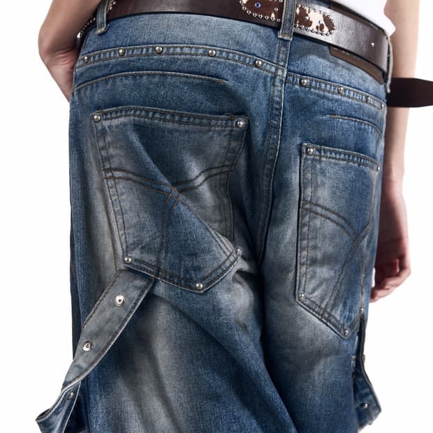 AAKAM 아캄 해머 스터드 데님 팬츠 2SIZE