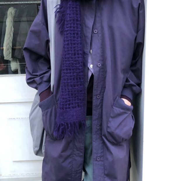 80s 이세이미야케 파라슈트 낙하산 코트