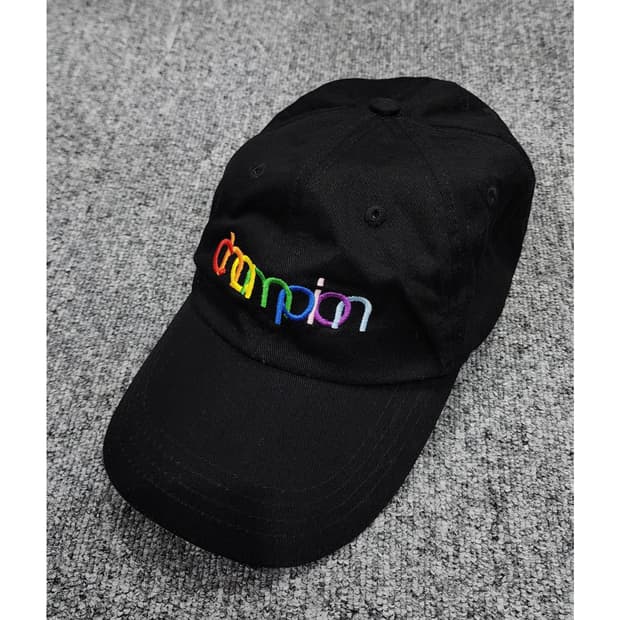 Kith x champion 키스 챔피온 콜라보 더블로고 볼캡 모자