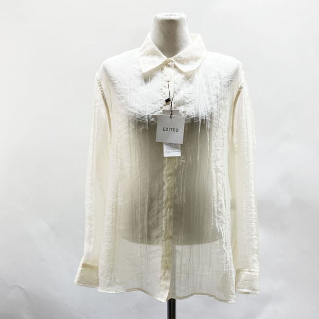 에디티드 2025 시스루 블라우스 66 