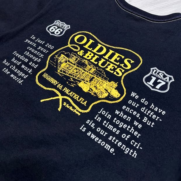 플랫헤드  ROUTE 66  반팔티셔츠 38