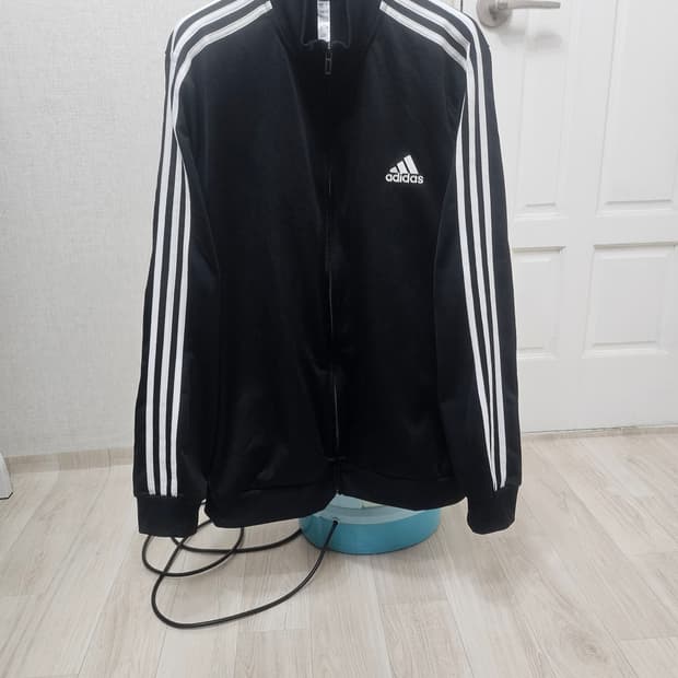 (110~115)3XL☆초대장급☆아디다스 에센셜3st [검흰] 트랙탑져지