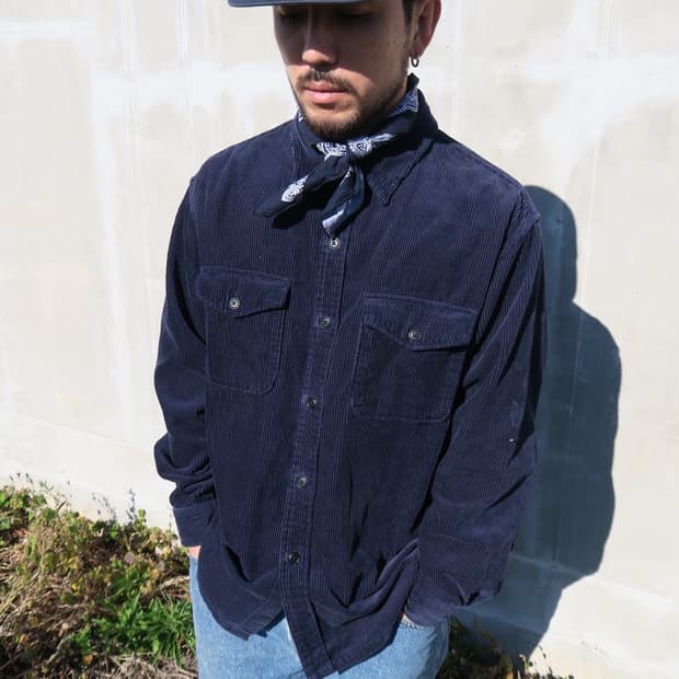 유니클로 코듀로이 자켓/셔츠