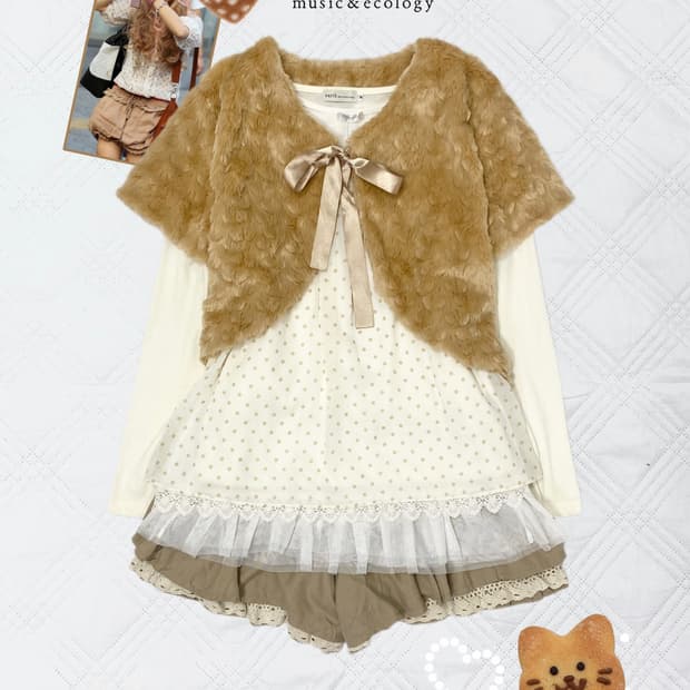 ꒰ঌ 라떼갸루 로걀 도트 세트 ໒꒱