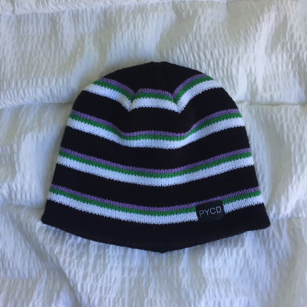 친다운(PYCD) 스트라이프 비니