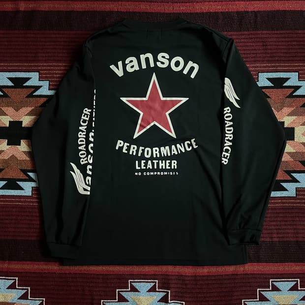 밴슨 VANSON 롱슬리브 긴팔 모터사이클 바이크 쵸퍼