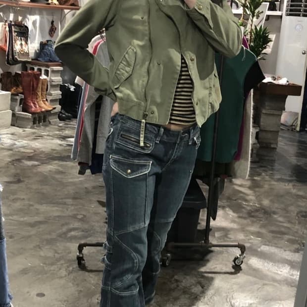 [1281]Beaucoup khaki jacket