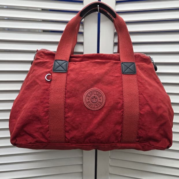 키플링 아트 토트백