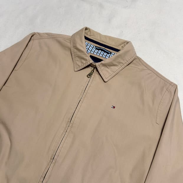 XXL 타미힐피거 블루종 자켓 