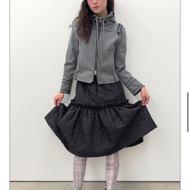 타입서비스 러플 스티치 후디 자켓