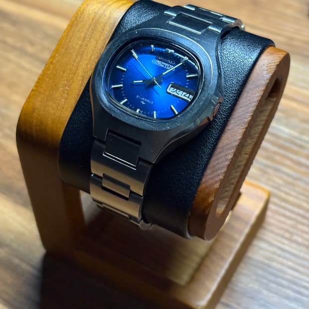 세이코 오토매틱 빈티지 시계 청판