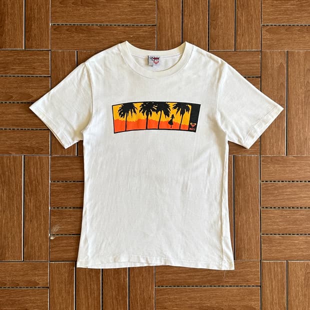 Roxy by Quick Silver cotton 1/2 tee