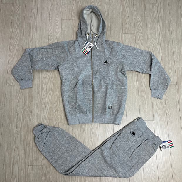 카파 USA 90s 올드 후드 짚업 셋업 L Kappa USA OLD