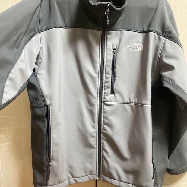 노스페이스 기모 바람막이 자켓 L