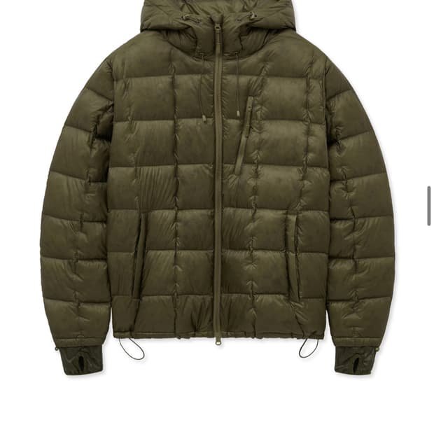 인템포무드 아크틱 라이트 다운 M 카키