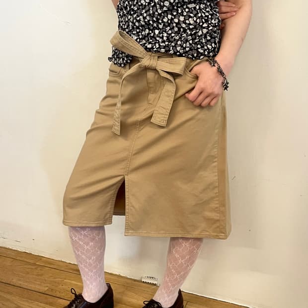 Levi’s ribbon skirt