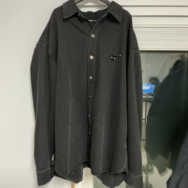 송지오 지제로 데님 셔츠