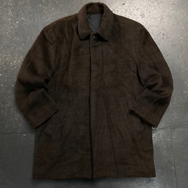 100 입생로랑 모직 코트 