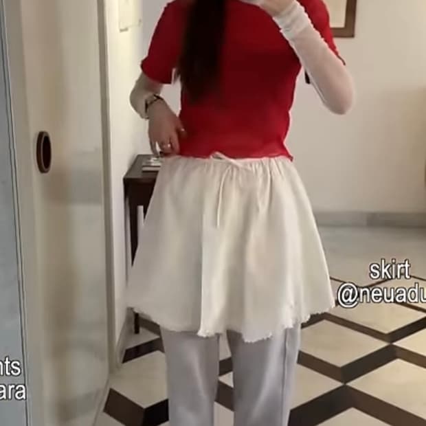 홈오브하이 Mila Top 레드 (오눅 착용)