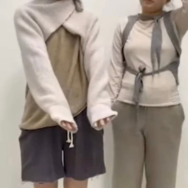 샵페어리 딥 포켓 배기 팬츠 / 차콜