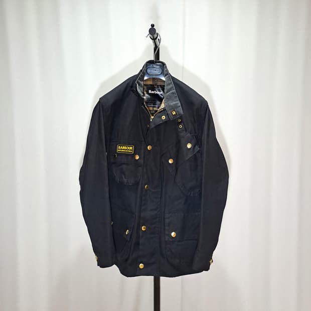 (택포) 바버 인터네셔널 오리지날 왁스 자켓 36 B324