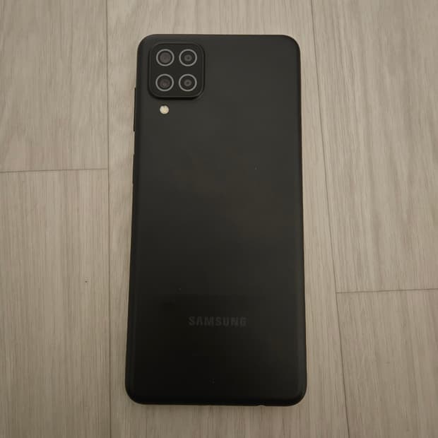 갤럭시A12 블랙