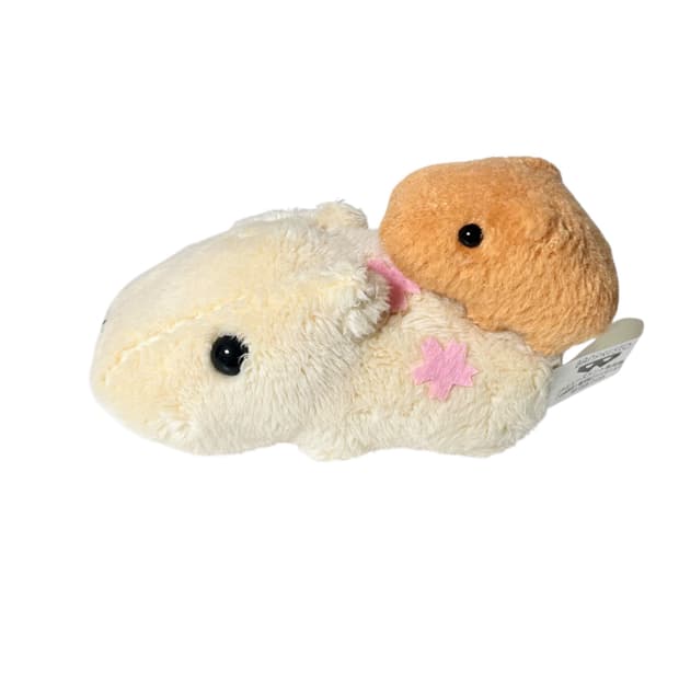[고전] 12cm 벚꽃 카피바라상 2단 인형