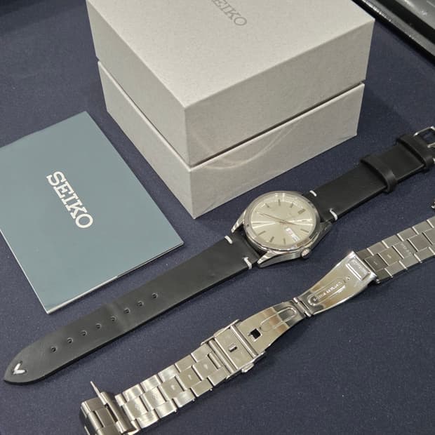 세이코 SBTH007 풀박스 + 신품 검정 소가죽 스트랩