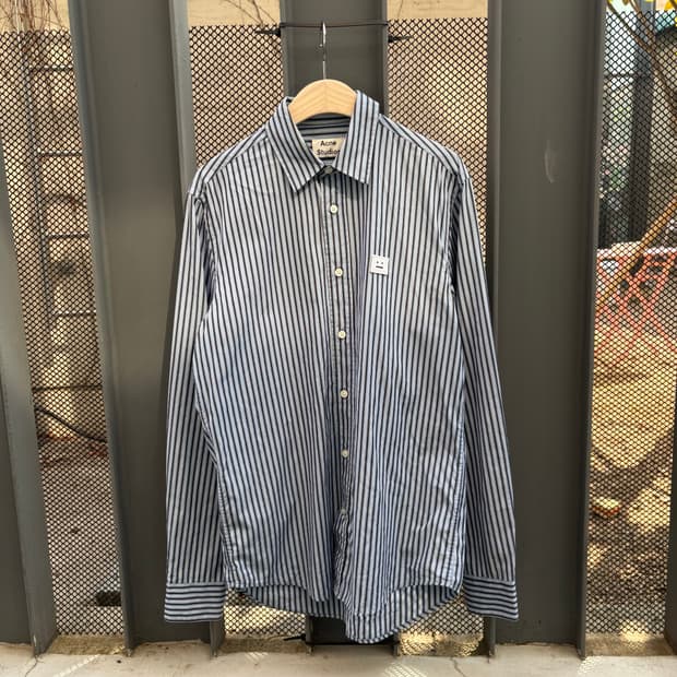 아크네 스튜디오 제프리 스트라이프 셔츠