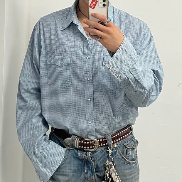 랭글러 웨스턴셔츠