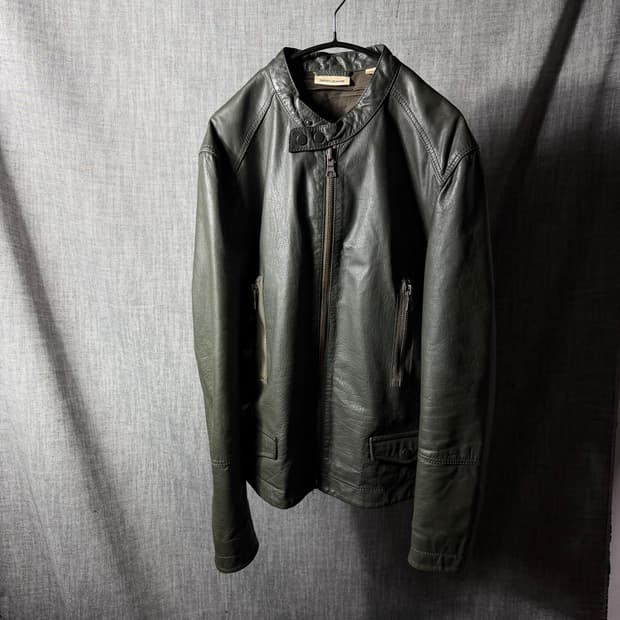 DKNY 램스킨 헤더자켓