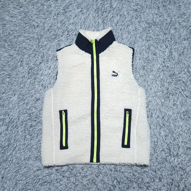 푸마) M 남자 뽀글이조끼 후리스베스트 / 왕눈이샵