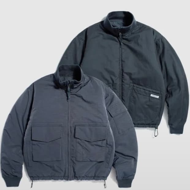 에스피오나지 Reversible G-8 WEP Jacket Navy